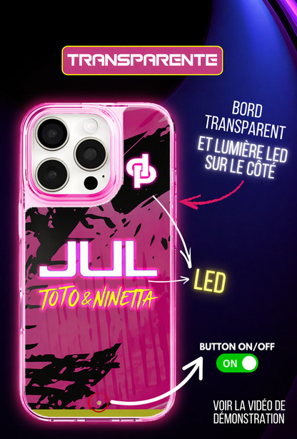 Coque Iphone LED - JUL ROSE